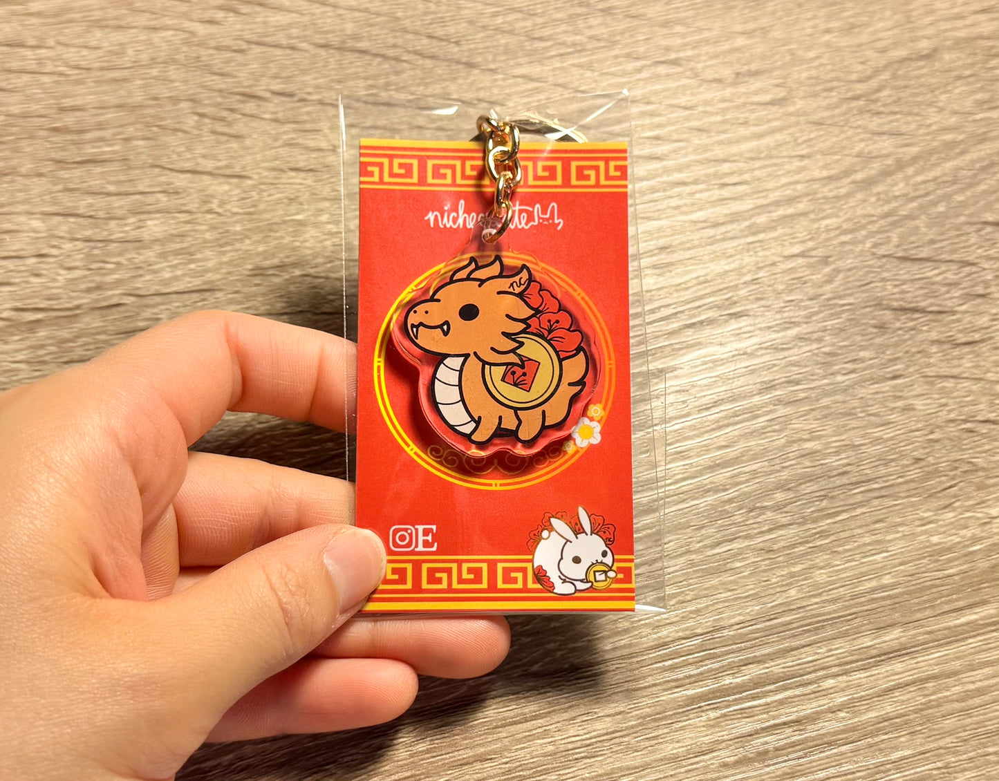 (25% OFF) Lucky Plum Blossom Zodiac Animals Hard Enamel Pins, Keychains, Vinyl Stickers