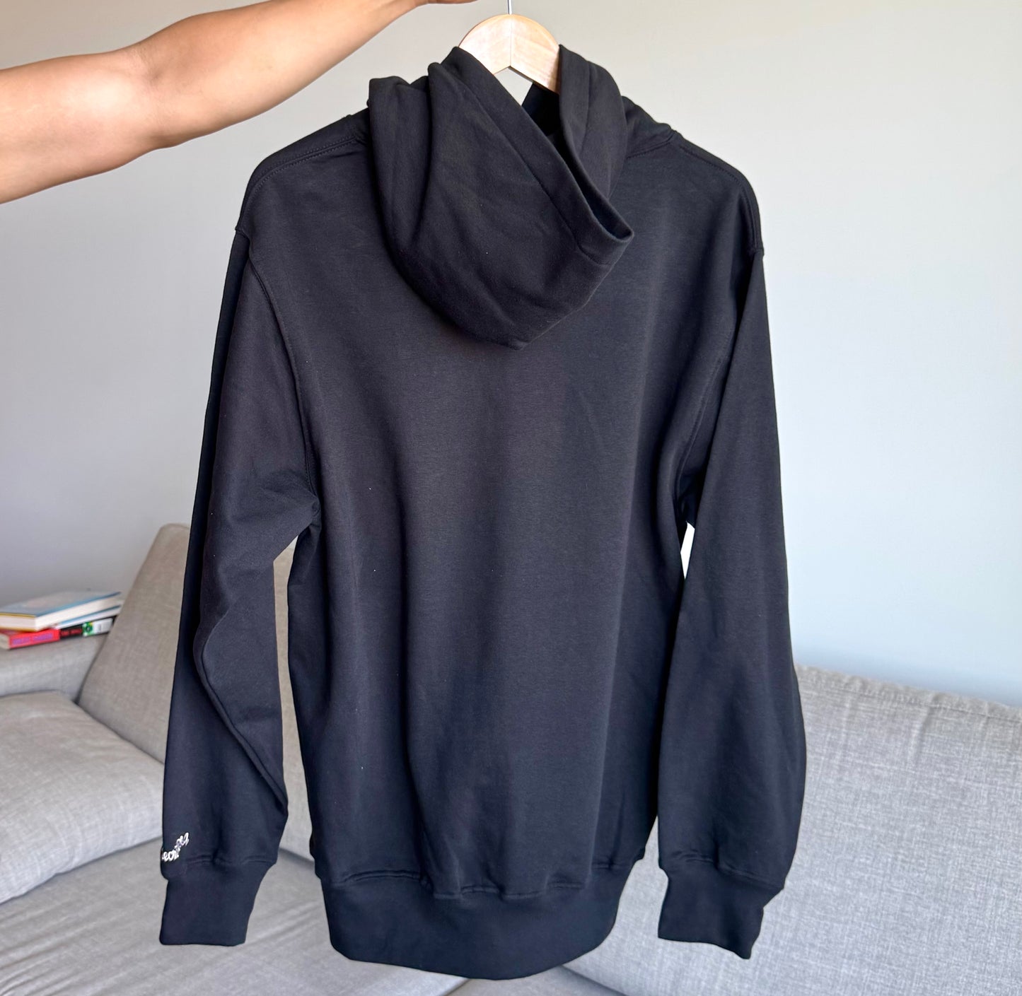 Stabby Duck Embroidered Hoodie