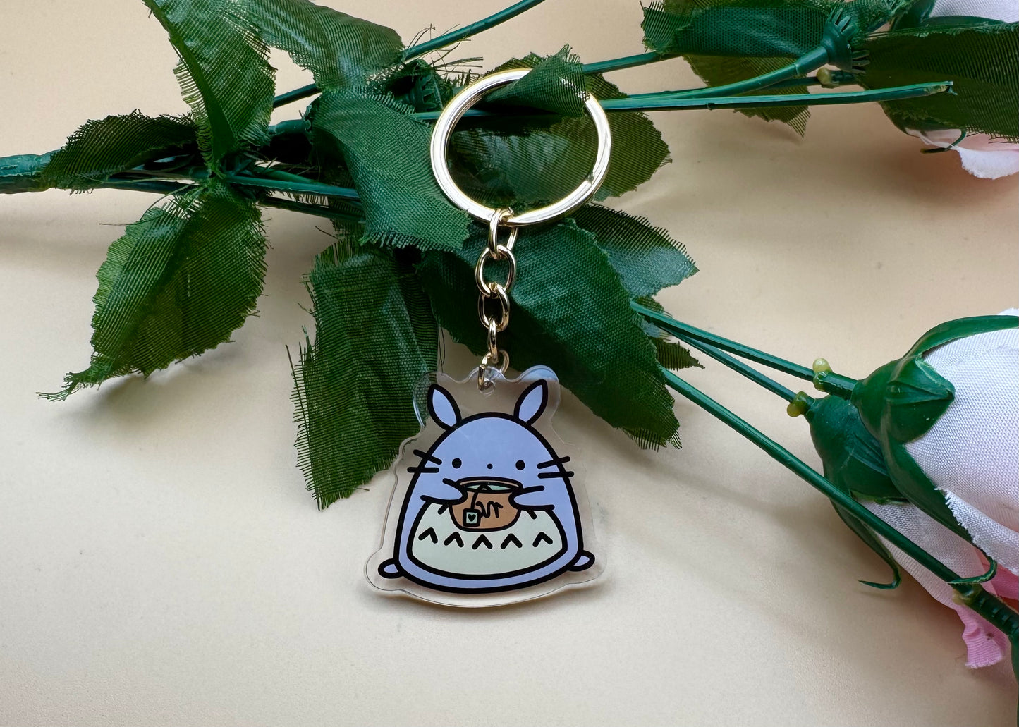 Spirit Café Coffee Gold Hard Enamel Pins & Keychains (Inspired Art)