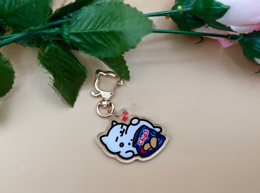 Tubbs Chips Keychain (Inspired Art)