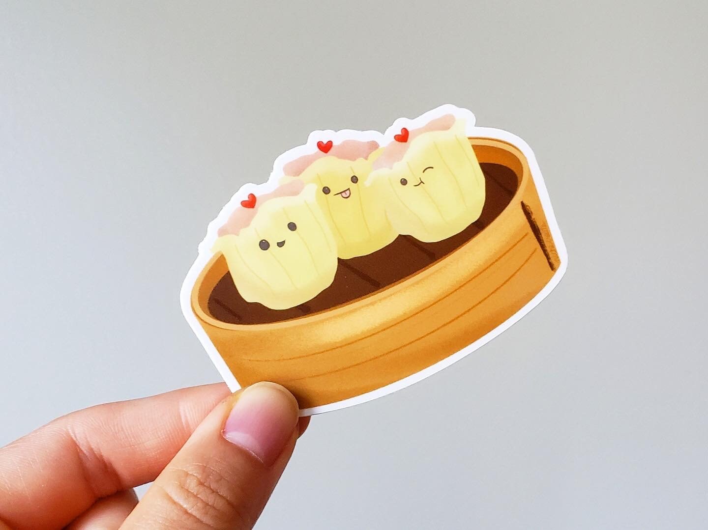 Dim Sum Vinyl Stickers