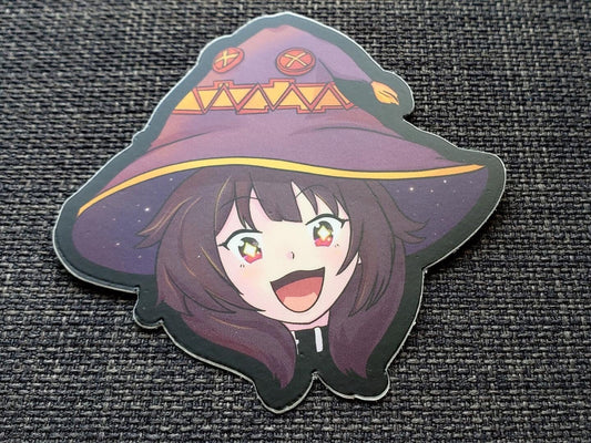 Megumin Vinyl Sticker (Inspired Art)