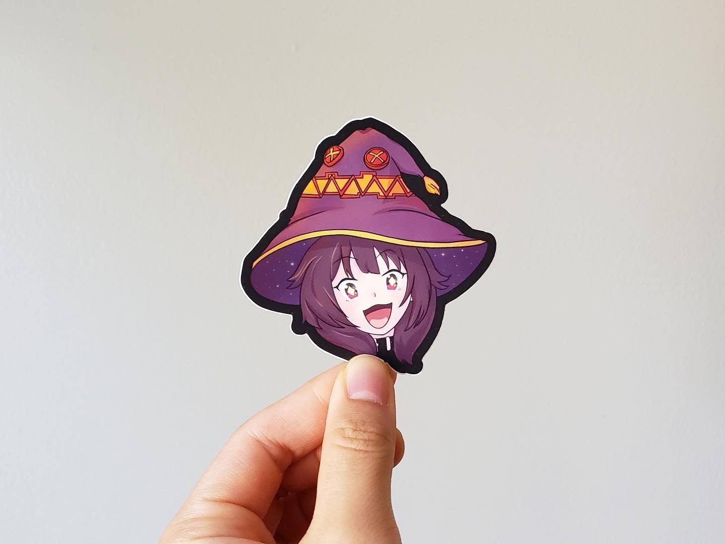 Megumin Vinyl Sticker (Inspired Art)