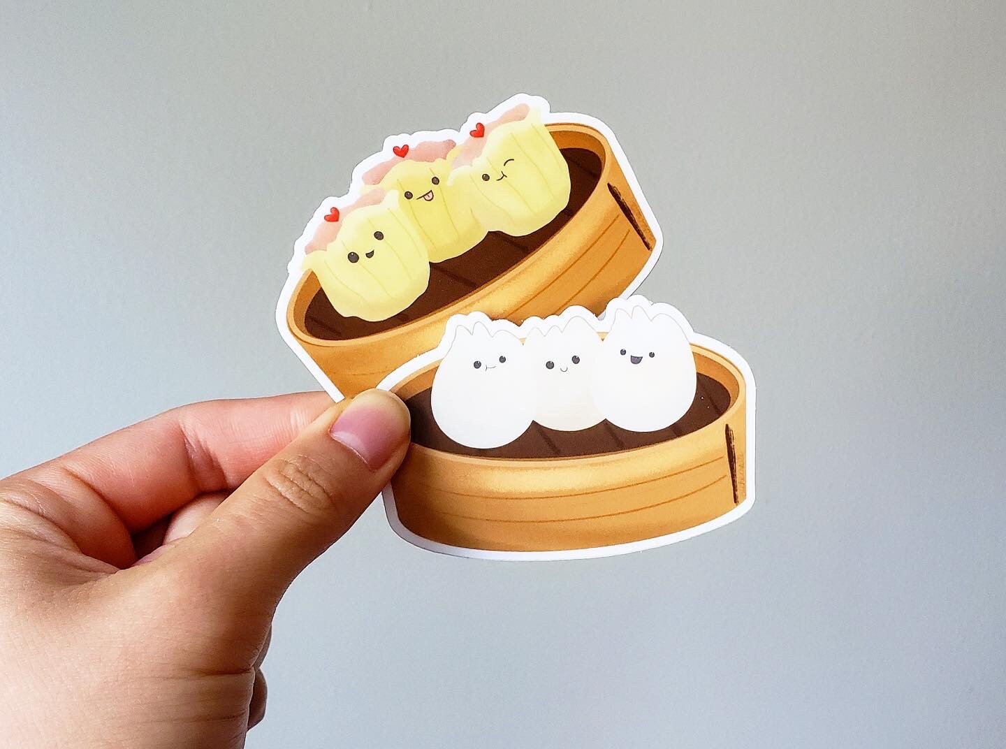 Dim Sum Vinyl Stickers