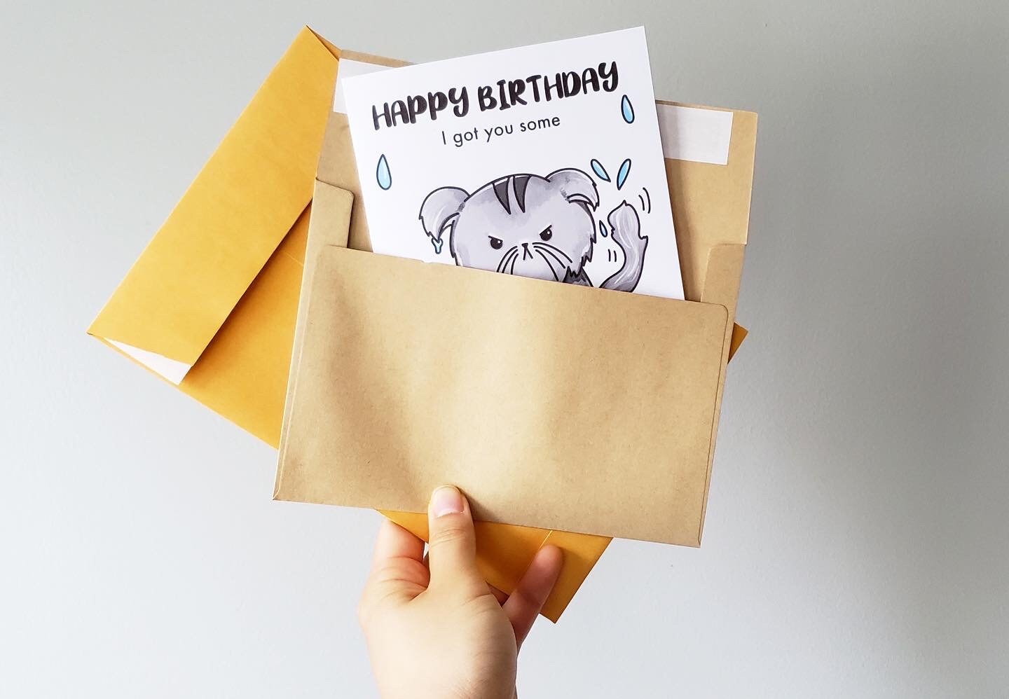 WAP Cat Card | Birthday/Valentine's Day