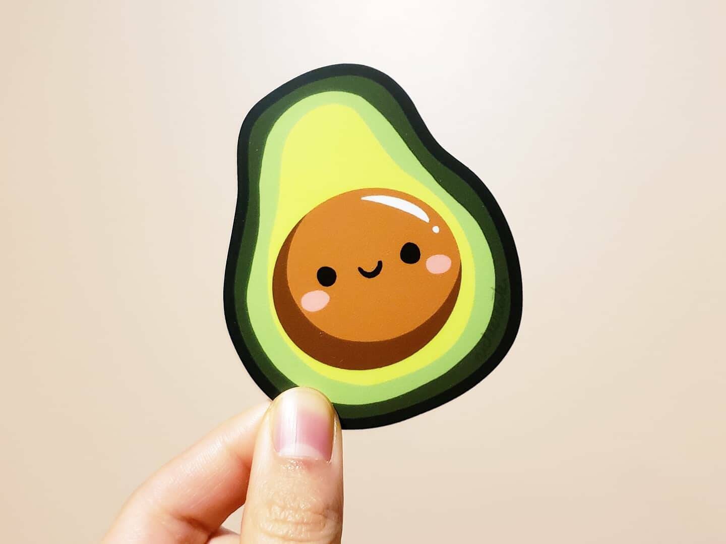 Avocado Vinyl Sticker