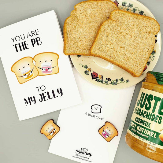 PB & Jelly Card + Pins