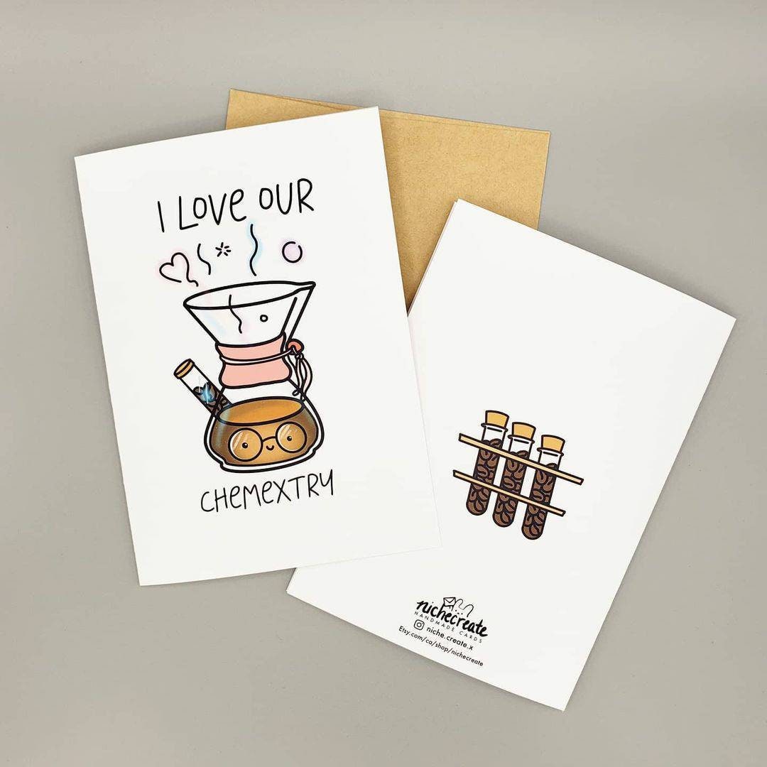 I Love Our Chemextry Card