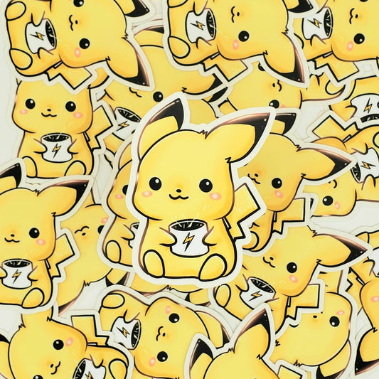 Electric Drink Caffeine Magnet (Inspired Art)