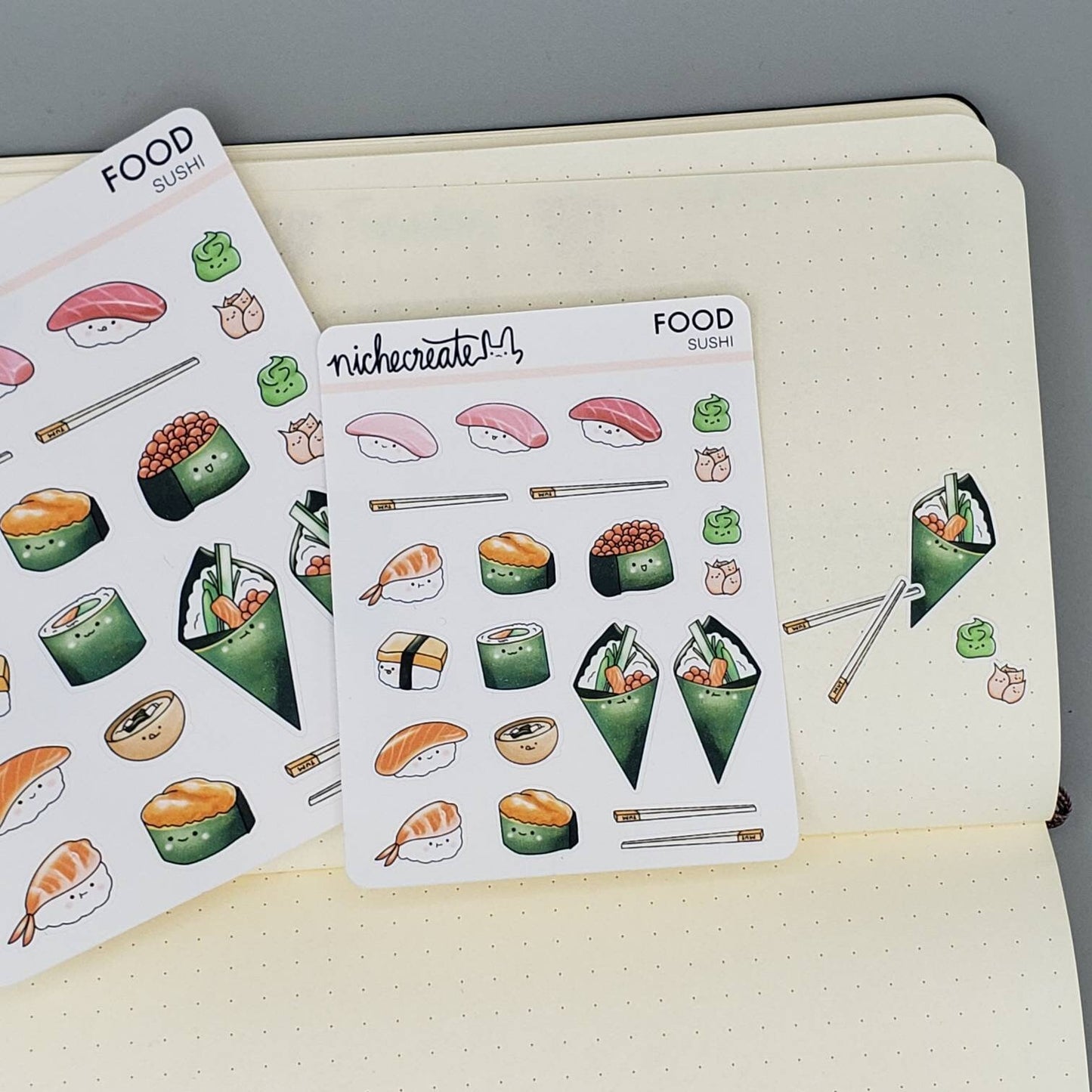 Sushi Planner Sticker Sheet