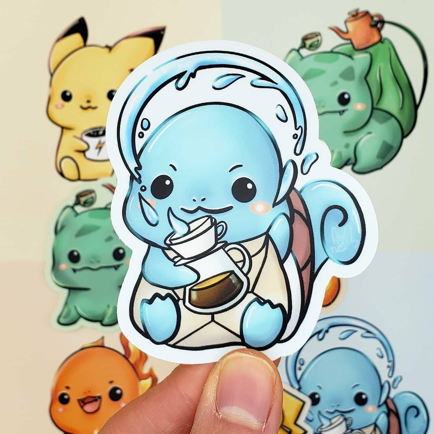 Brewer Starter Pack Vinyl Stickers | Yellow, Blue, Orange, Green (Inspired Art)