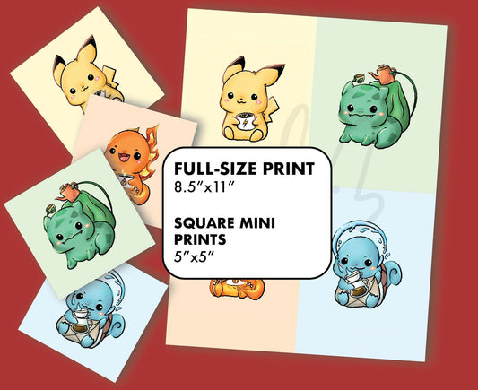 Brewer Starter Pack Prints (Inspired Art)