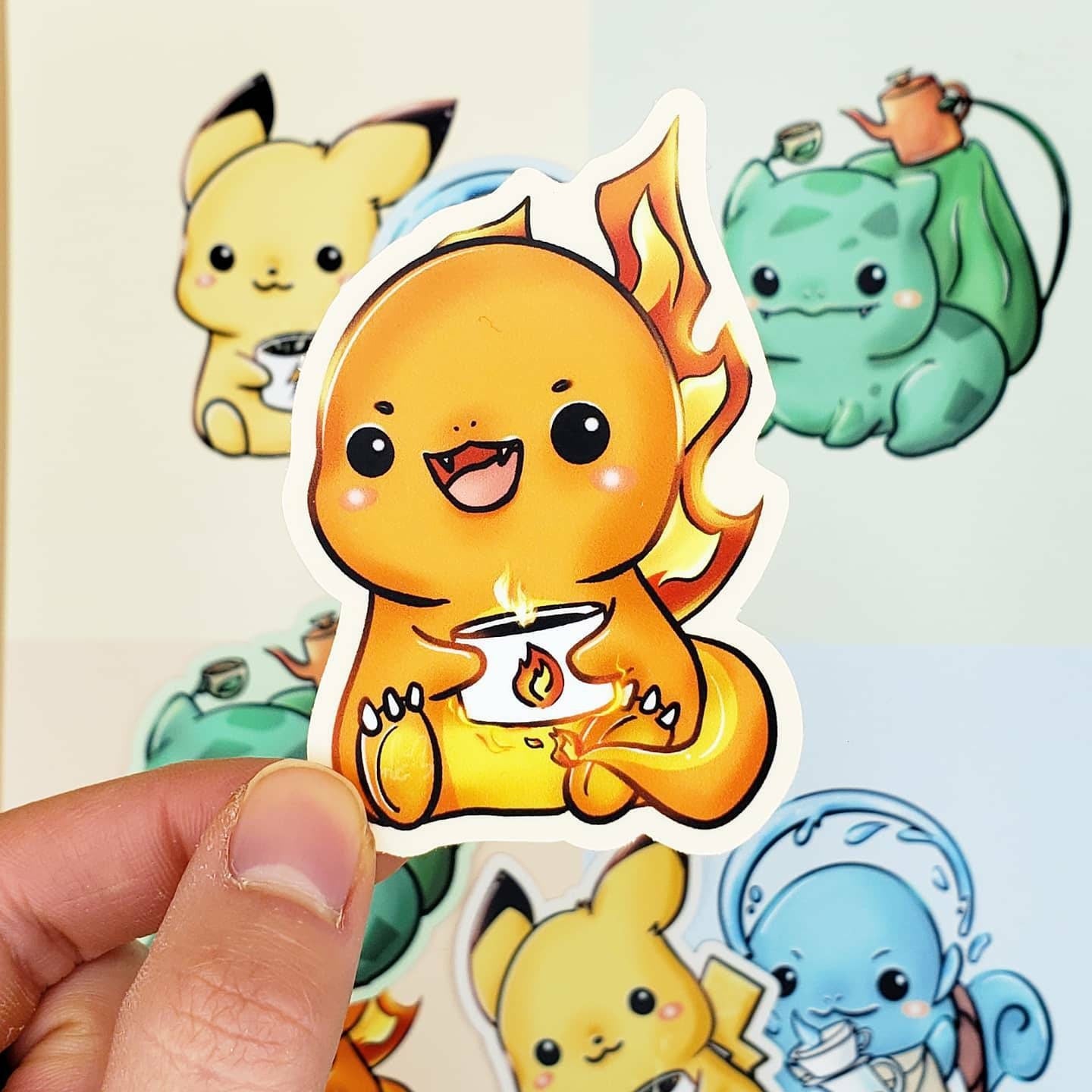 Brewer Starter Pack Vinyl Stickers | Yellow, Blue, Orange, Green (Inspired Art)
