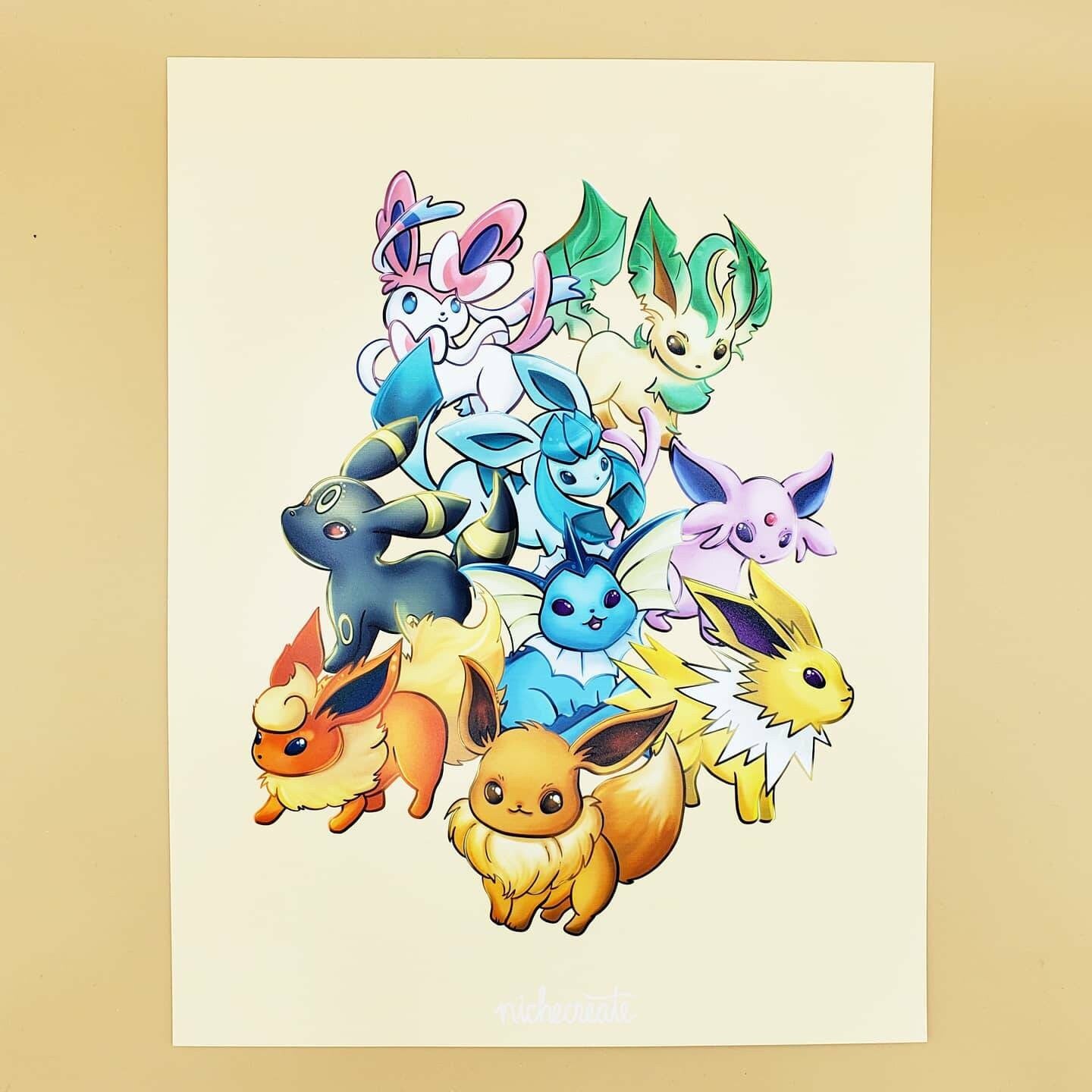 Evolutions Prints (Inspired Art)