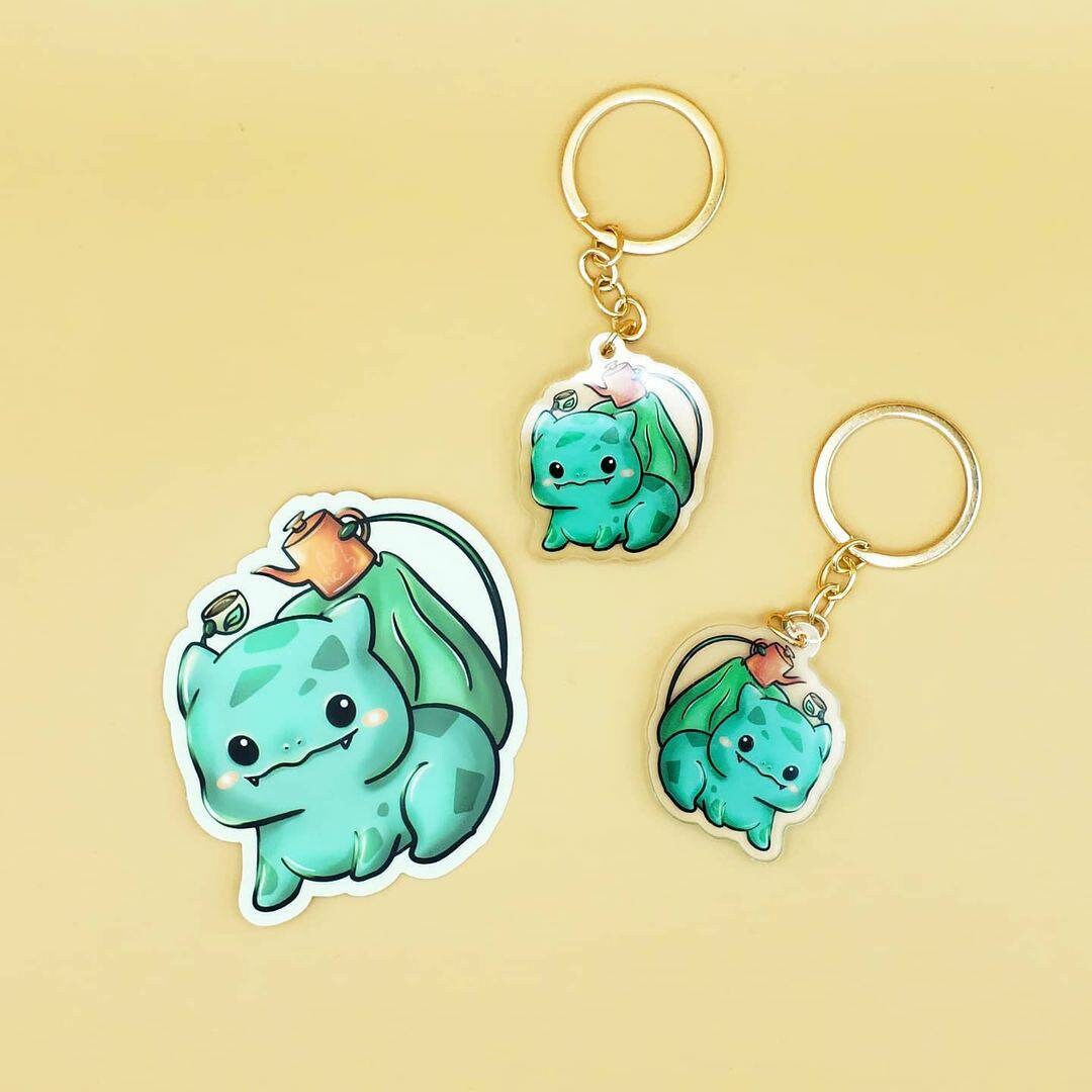 Brewer Starter Pack Keychains | Yellow, Blue, Orange, Green (Inspired Art)