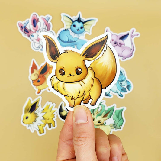 Evolutions Vinyl Stickers (Inspired Art)