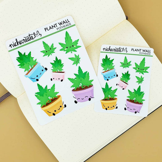 Potheads Planner Sticker Sheet