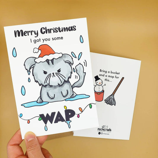 WAP Cat Card | Birthday/Valentine's Day