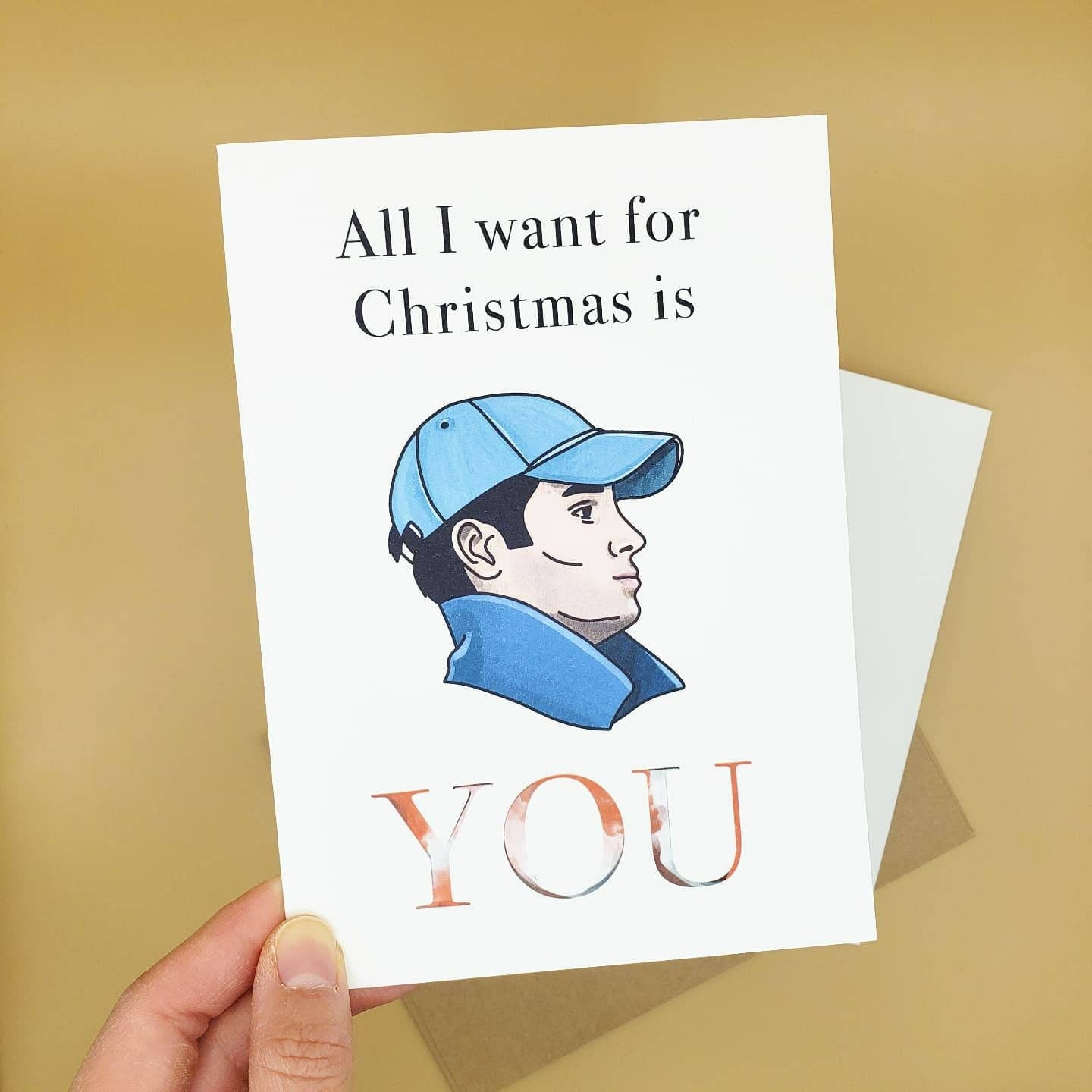 You Birthday/Christmas Card (Inspired Art)