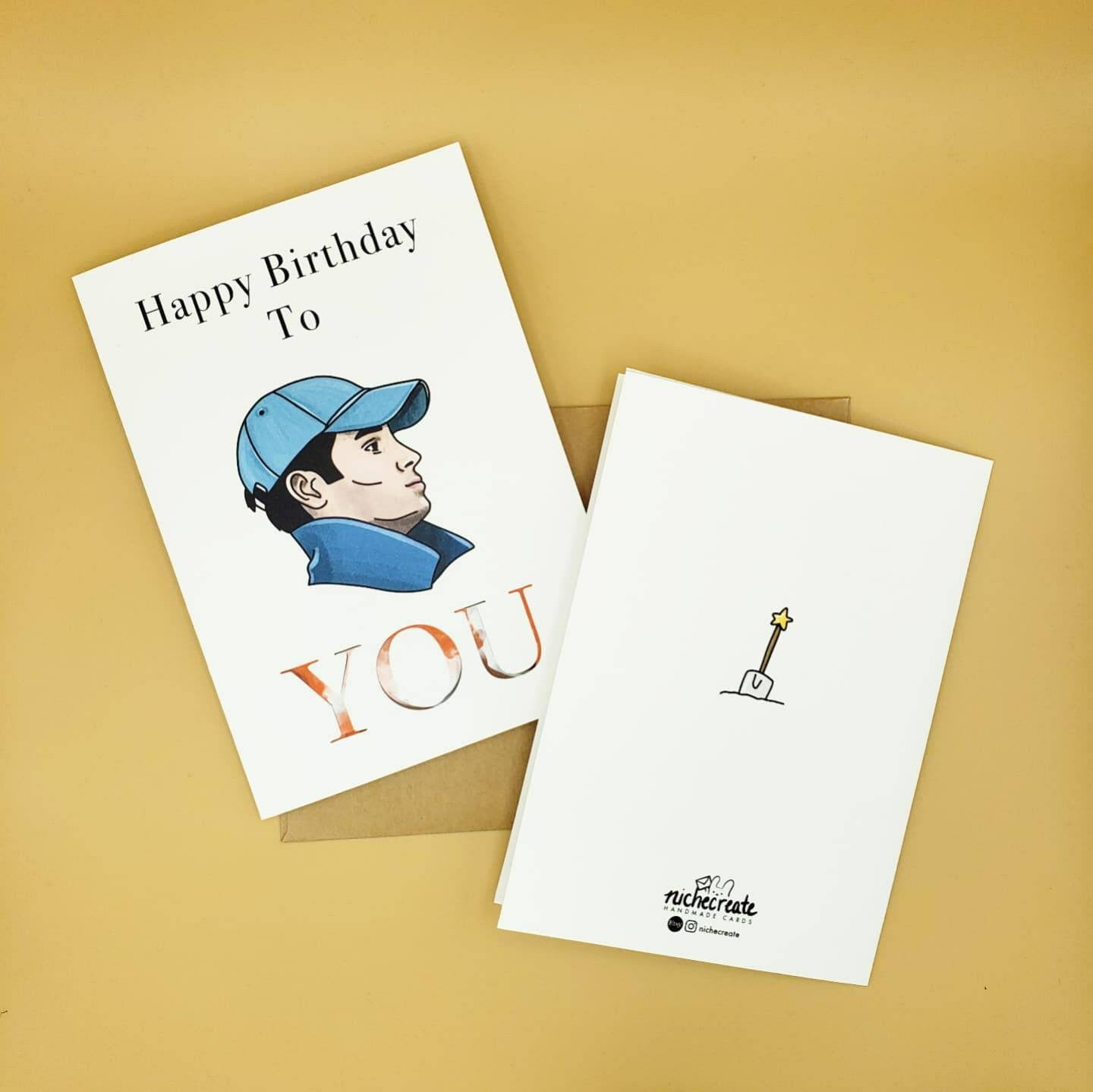 You Birthday/Christmas Card (Inspired Art)