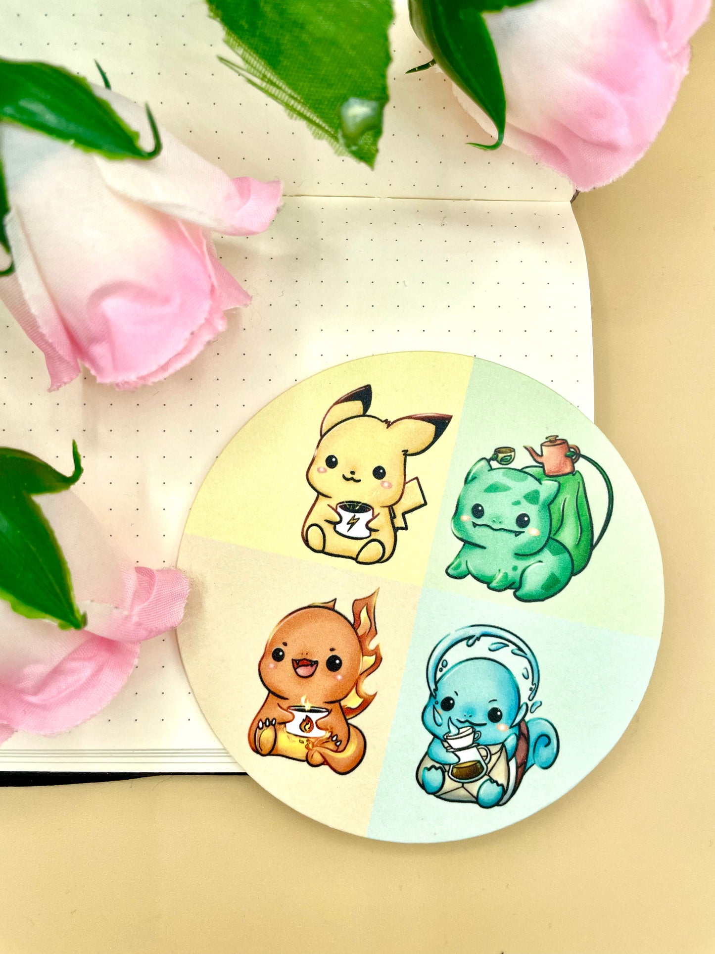 Brewer Starter Pack Coasters (Inspired Art)