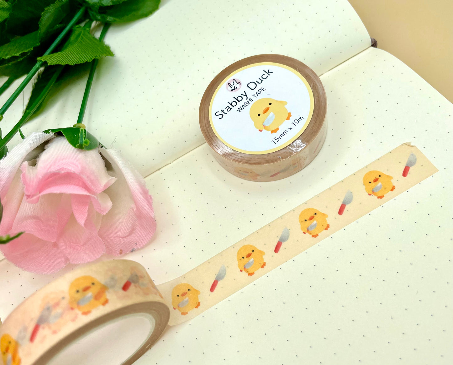 Stabby Duck Washi Tape
