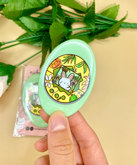 Bunny Plant Shop Tamagotchi Buttons/Pins