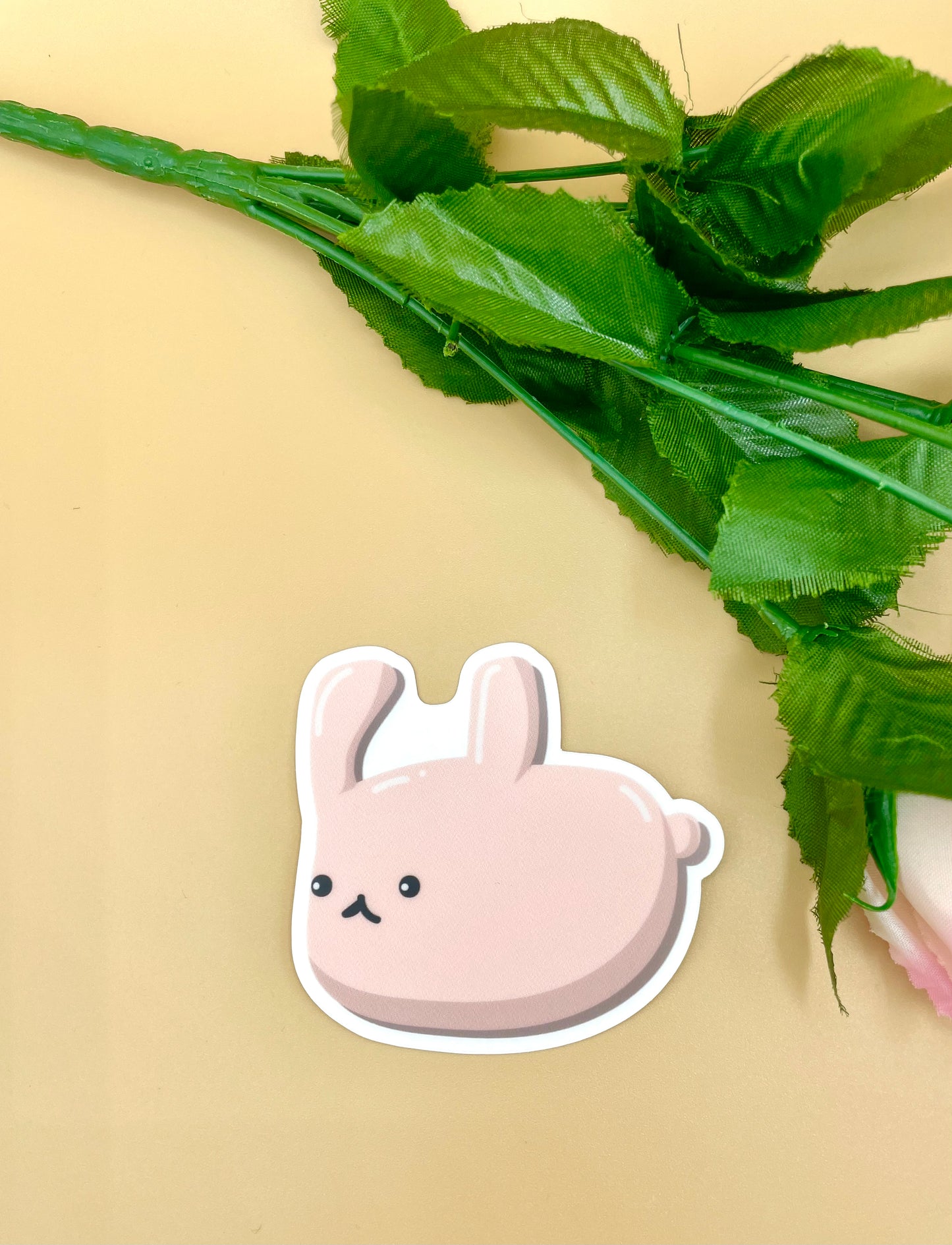 OG Bunny Vinyl Sticker (Transparent)