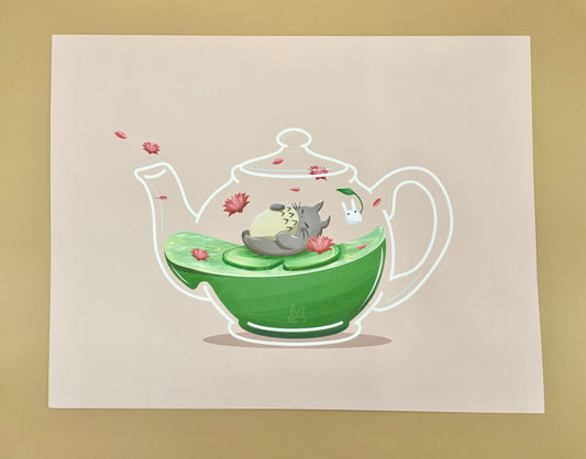 Spirit Café Matcha Print (Inspired Art)
