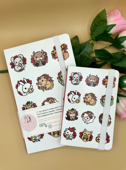 Zodiac Notebooks | A5, A6 | Grid, Dotted Bullet Journal