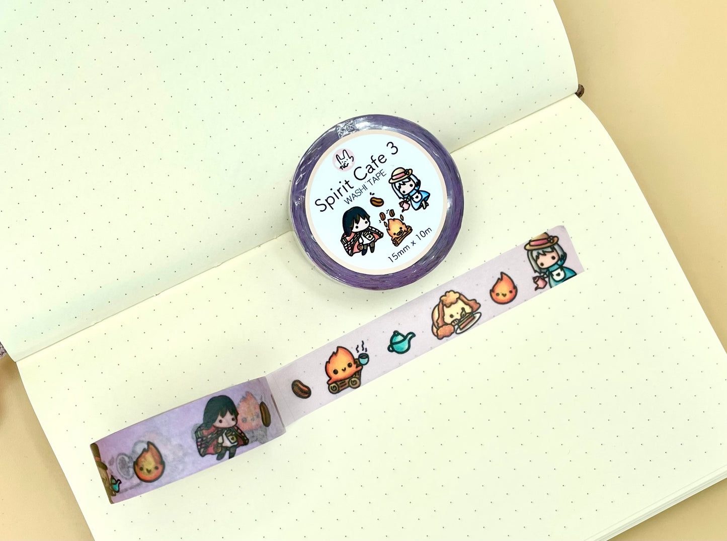 Spirit Cafe 3 Washi Tape (Inspired Art)
