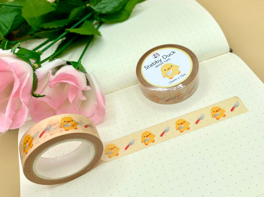 Stabby Duck Washi Tape