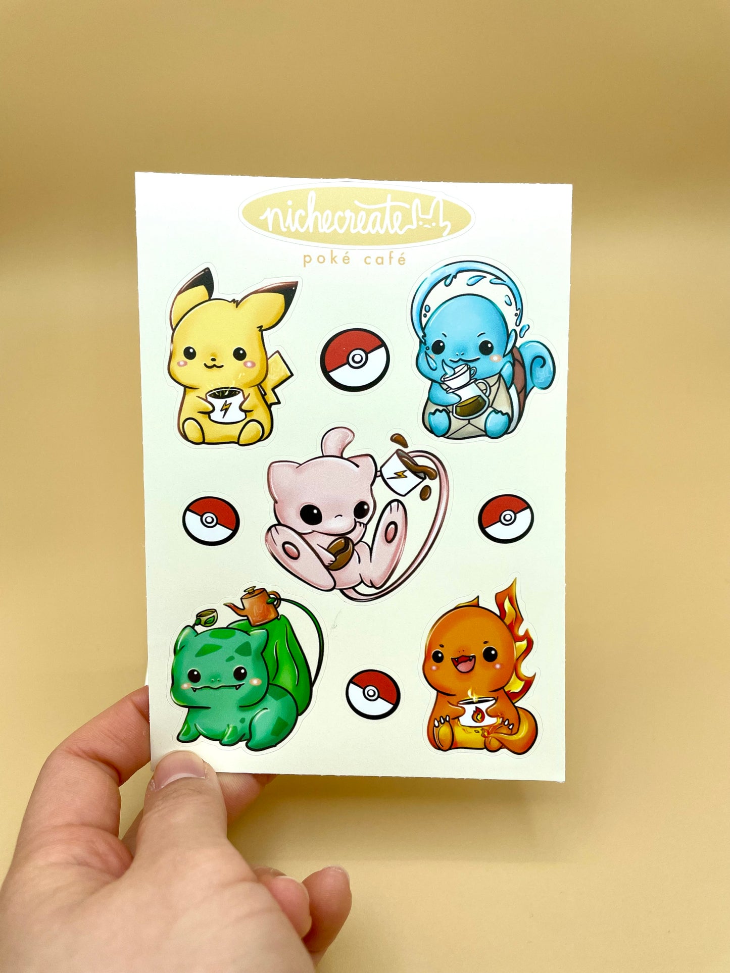 Brewer Starter Pack Vinyl Sticker Sheet (Inspired Art)