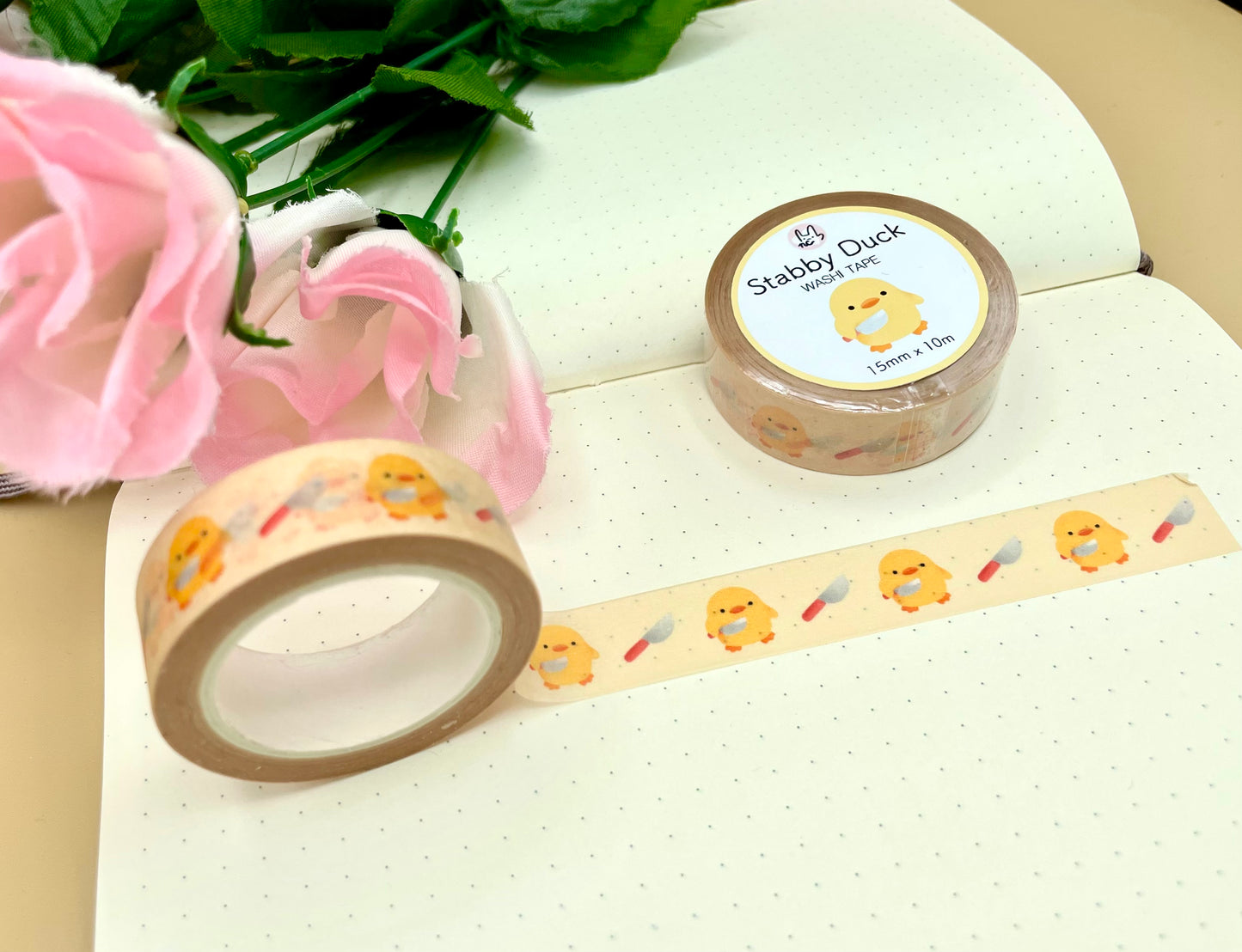 Stabby Duck Washi Tape