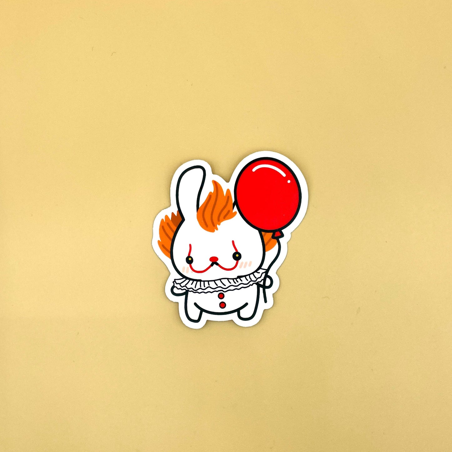 Horror Bunny Vinyl Stickers (Inspired Art)