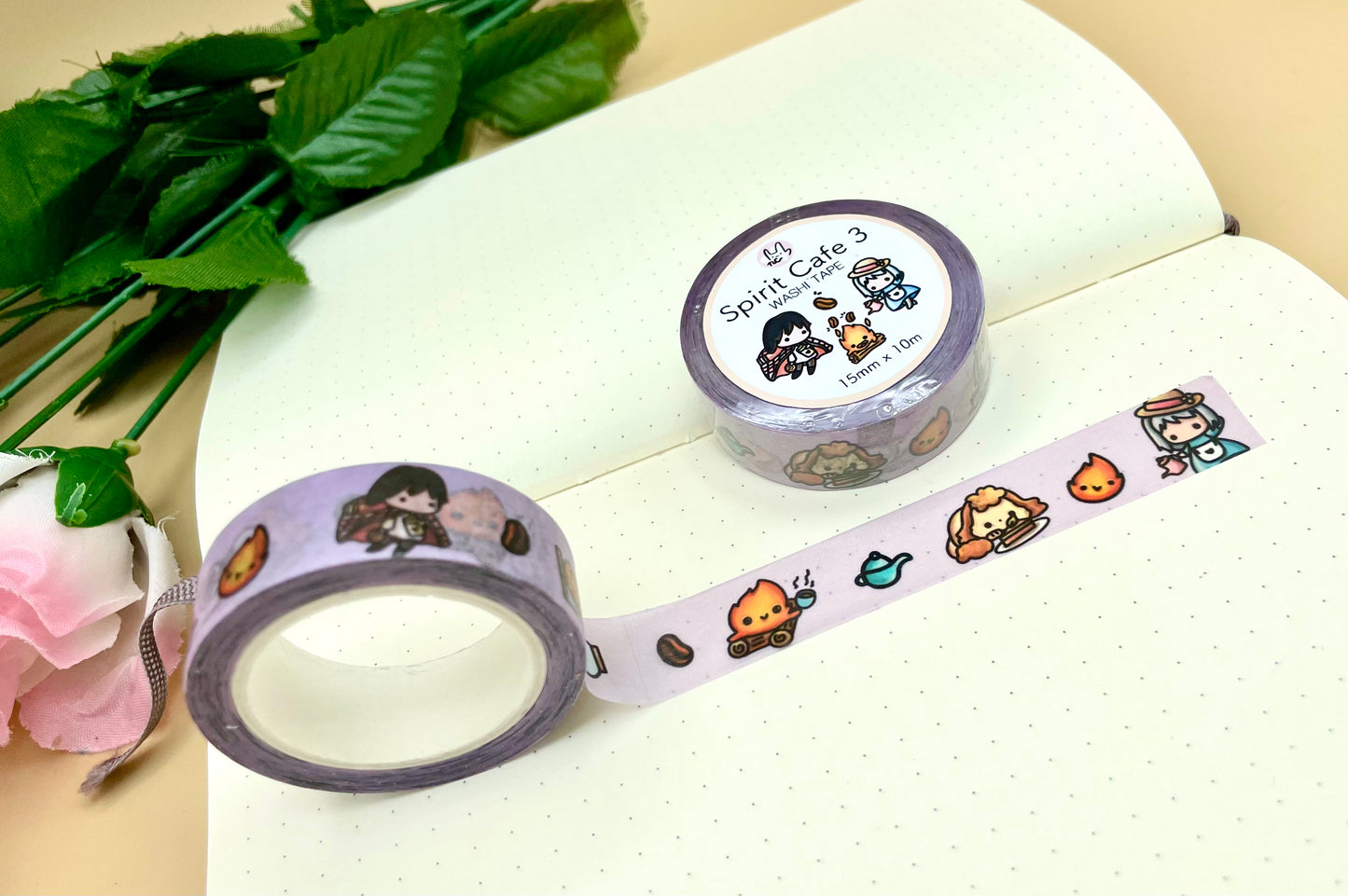 Spirit Cafe 3 Washi Tape (Inspired Art)