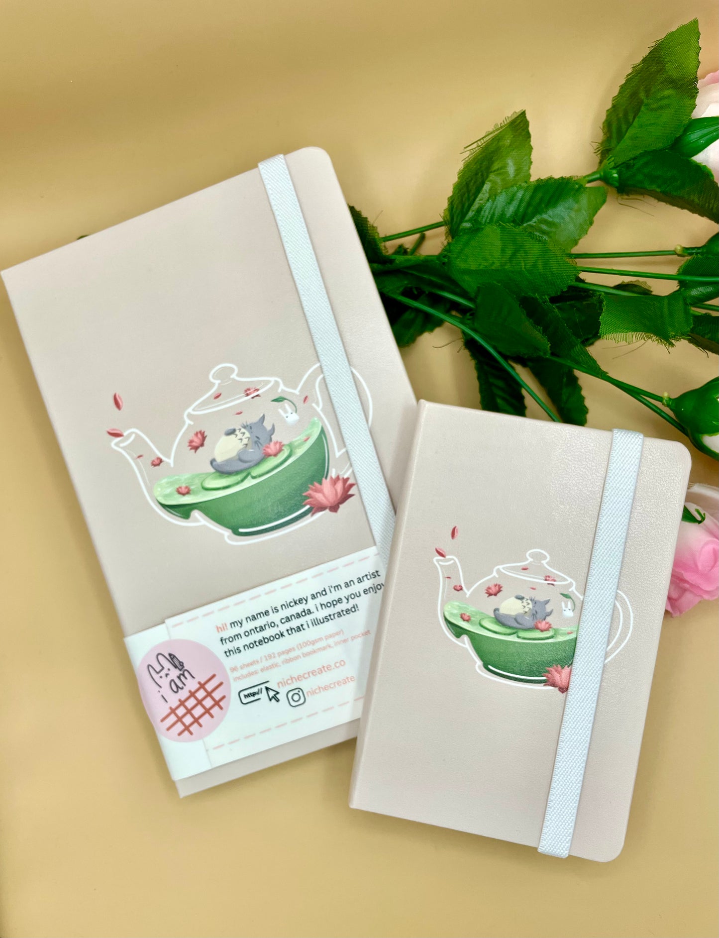 Spirit Café Matcha Notebooks | A5, A6 | Dotted Bullet Journal