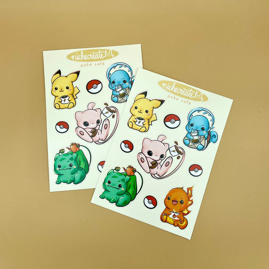 Brewer Starter Pack Vinyl Sticker Sheet (Inspired Art)