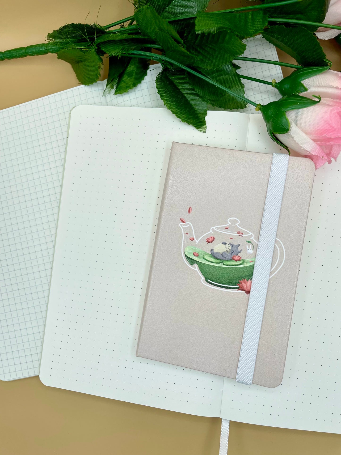 Spirit Café Matcha Notebooks | A5, A6 | Dotted Bullet Journal