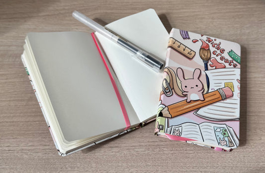 Bunny Stationery Notebooks/Sketchbooks | A5, A6 | Dotted Bullet Journal, Blank