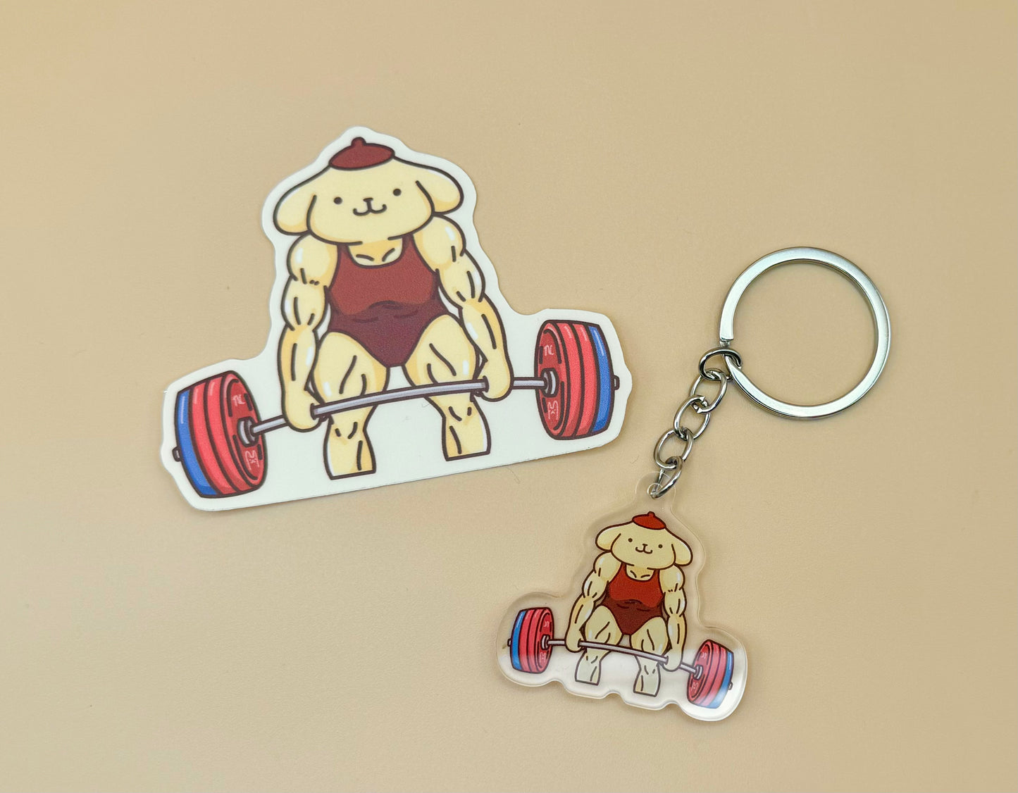 Hello Gym Vinyl Stickers (Inspired Art)