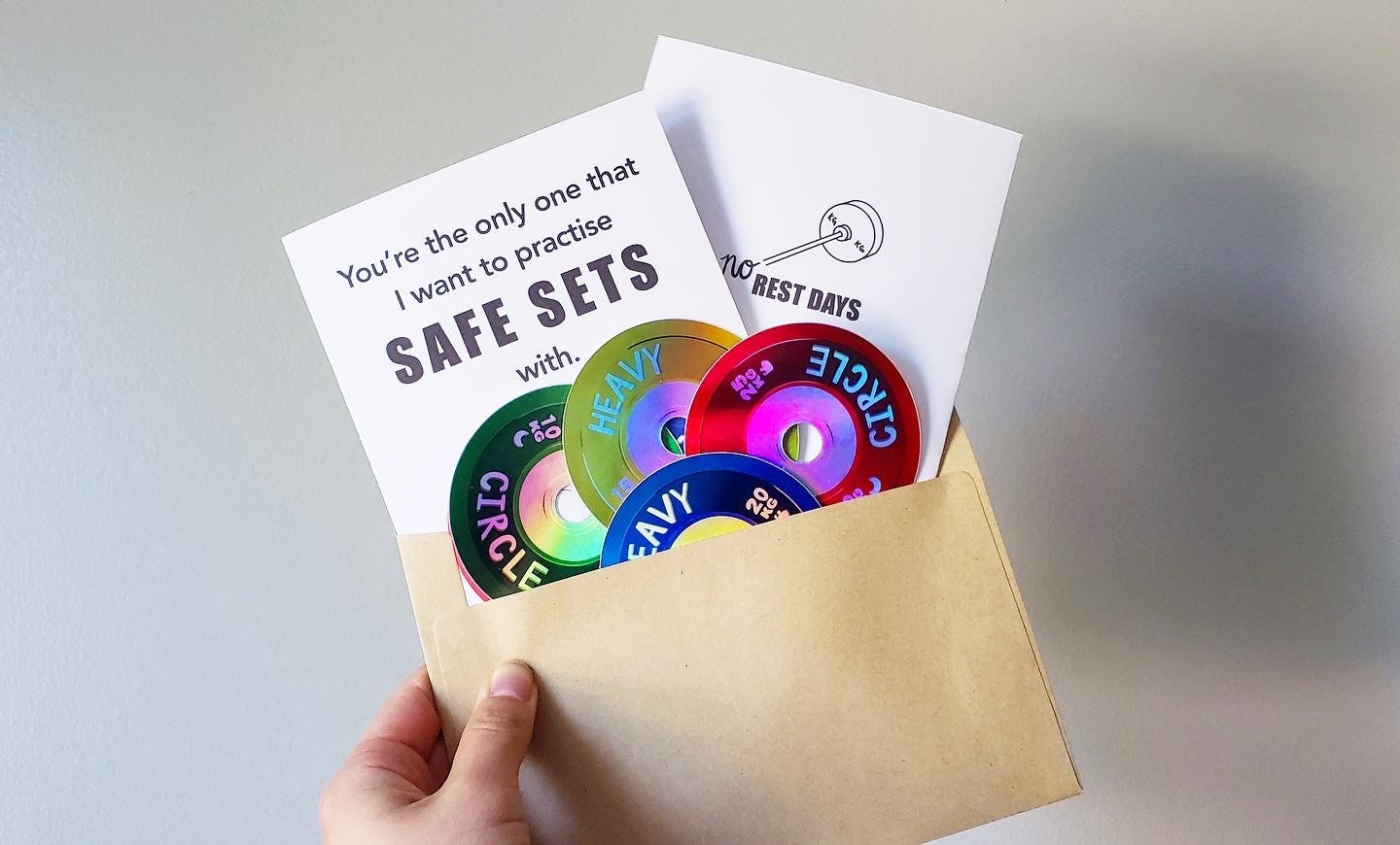Safe Sets Card + Holographic KG Plate Stickers