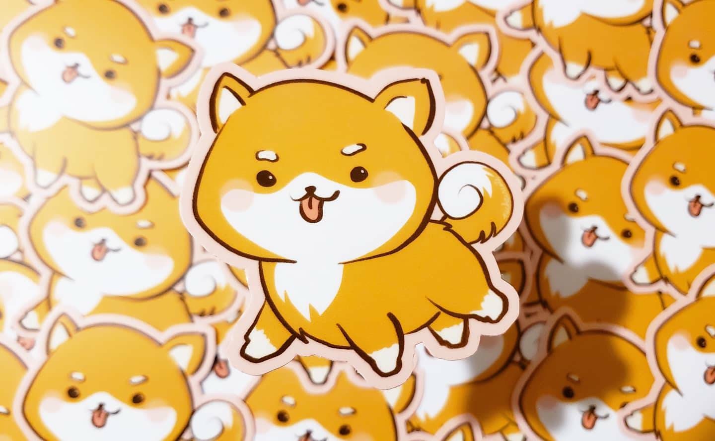 Shiba Inu Vinyl Sticker – Niche Create