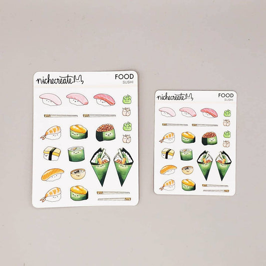Sushi Planner Sticker Sheet