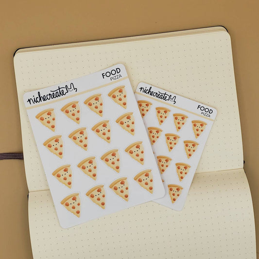 Happy Pizza Planner Sticker Sheet