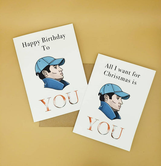 You Birthday/Christmas Card (Inspired Art)