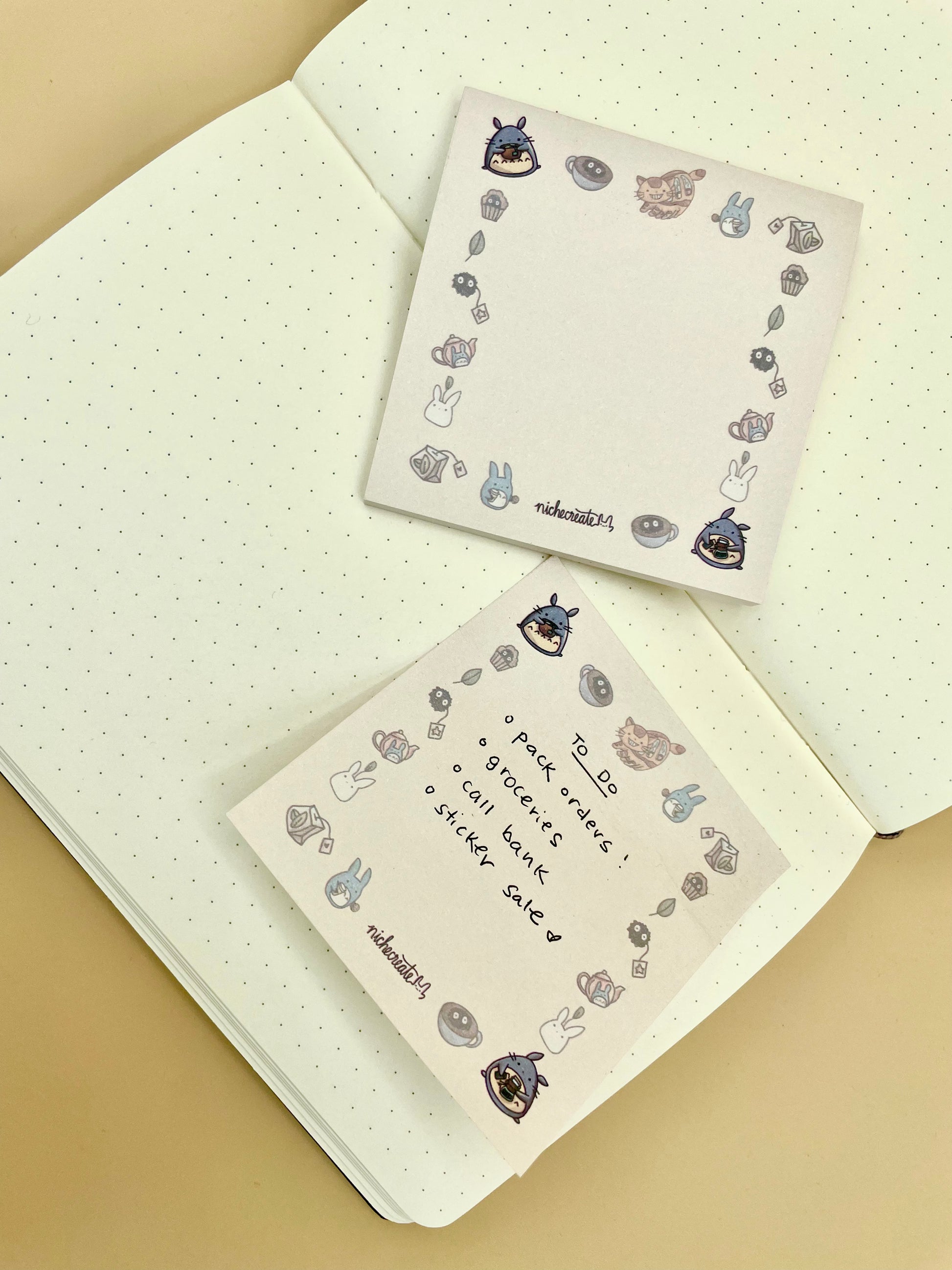 Notepad Cafe Spirit Cafe Notepad (50 sheets) (Inspired Art) – Niche Create