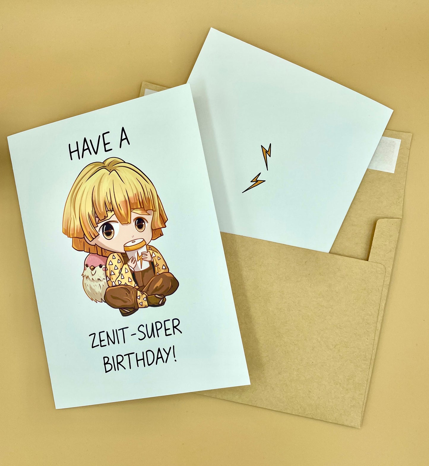 Have a Zenit-super Birthday Card (Inspired Art)