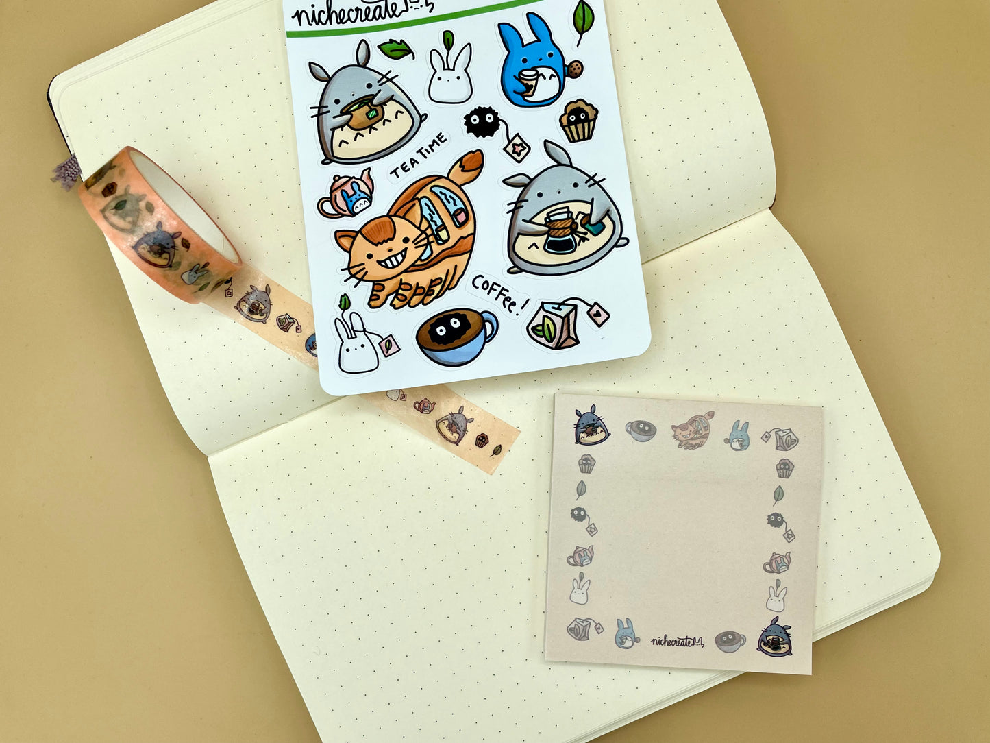 Spirit Cafe Notepad (50 sheets) (Inspired Art)