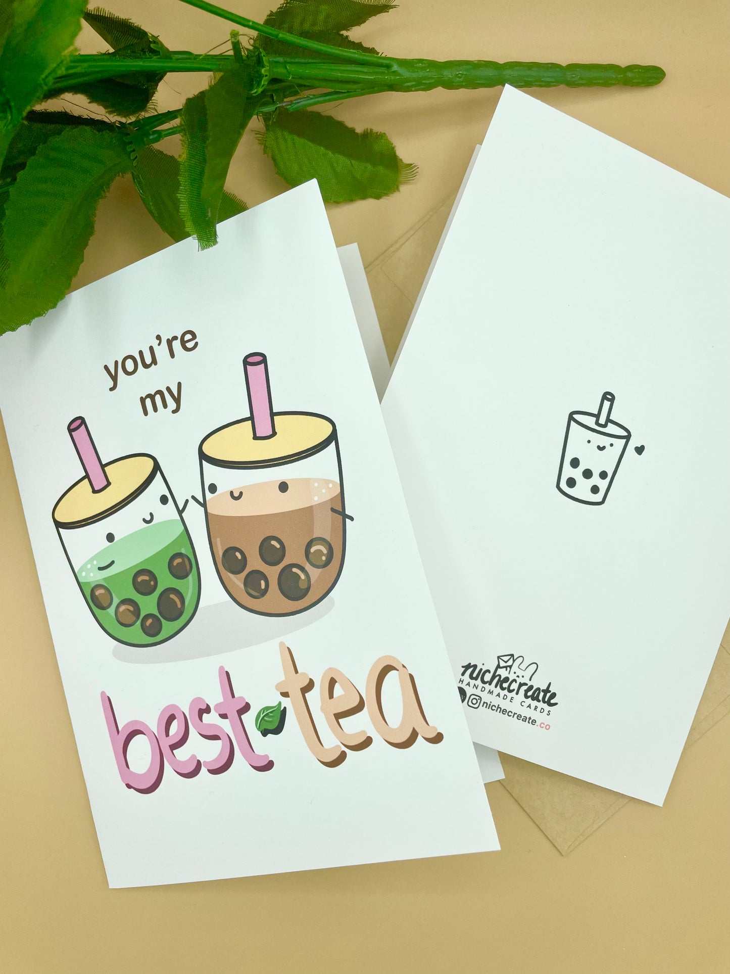 You're My Best-Tea Card | Customizable